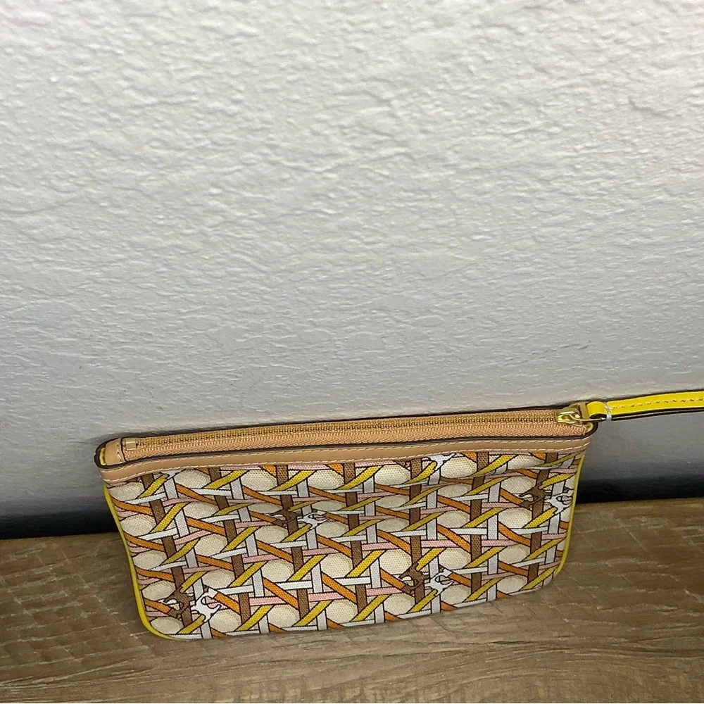 Tory Burch Reverie Canvas Pouch
